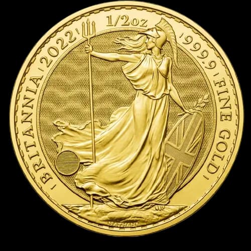 Britannia zlatna kovanica 1/2 oz