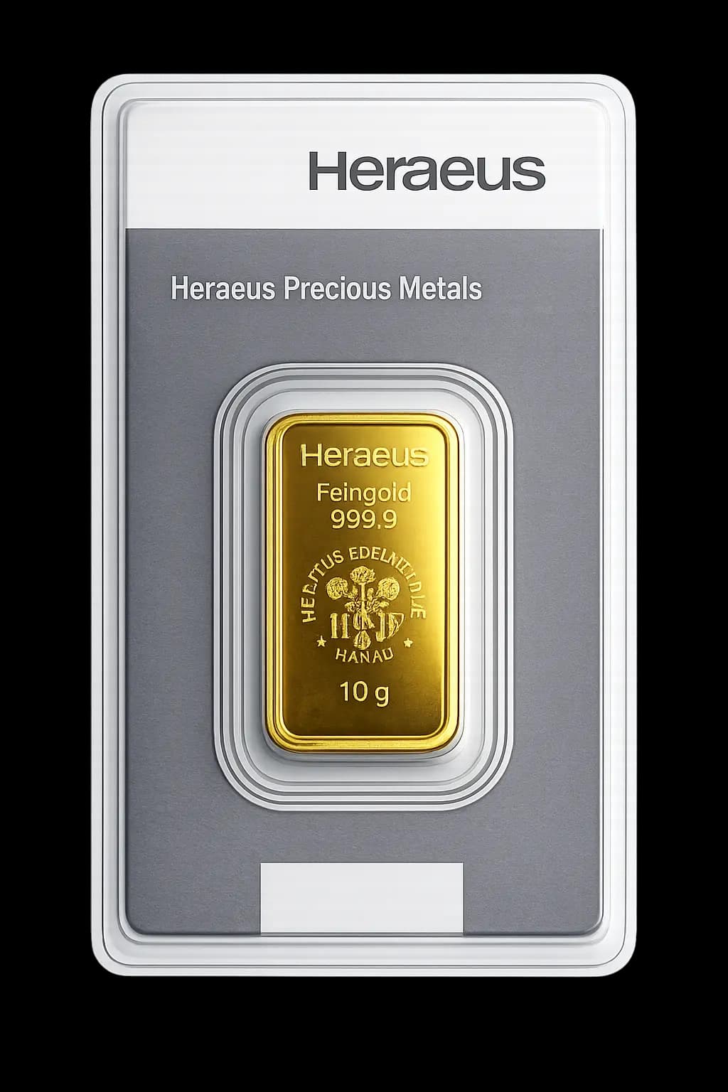 Heraeus zlatna pločica 10g